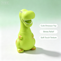 Cute Green Dinosaur Stress Relief Toy Soft Squishy Dino Figure for Kids & Adults